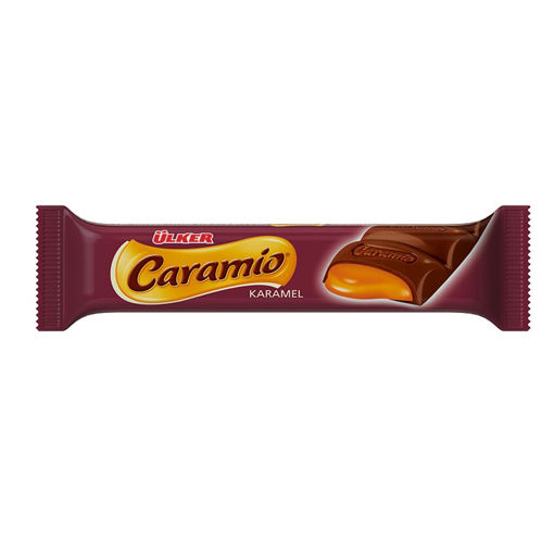 Ülker Caramio Karemel Dolgulu Sütlü Çikolata 32 Gr nin resmi