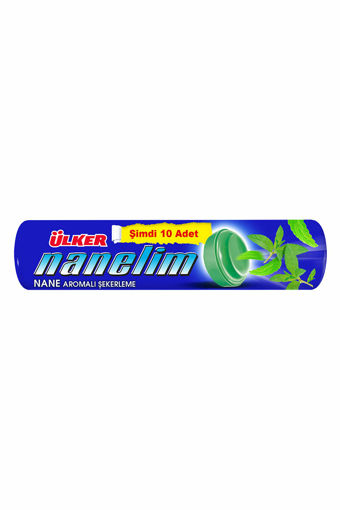 Ülker Nanelim Nane Aromalı Rulo Şeker 36 Gr nin resmi