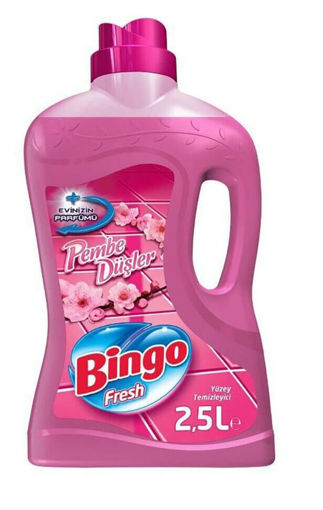 Bingo Fresh Pembe Düşler Yüzey Temizleyicisi 2,5 Lt nin resmi