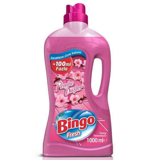 Bingo Fresh Pembe Düşler Yüzey Temizleyici 1 Lt nin resmi