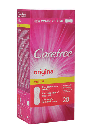 Carefree Original Fresh Günlük Hijyenik Ped 20'li nin resmi
