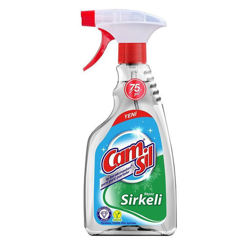 Camsil Beyaz Sirkeli Cam Temizleyici 500 Ml nin resmi