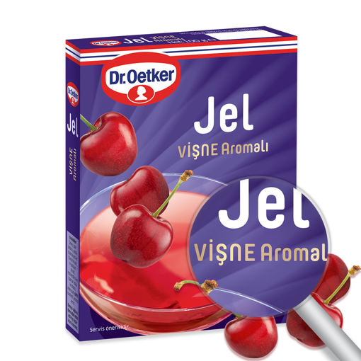 Dr.Oetker Vişne Aromalı Jel 100 Gr nin resmi