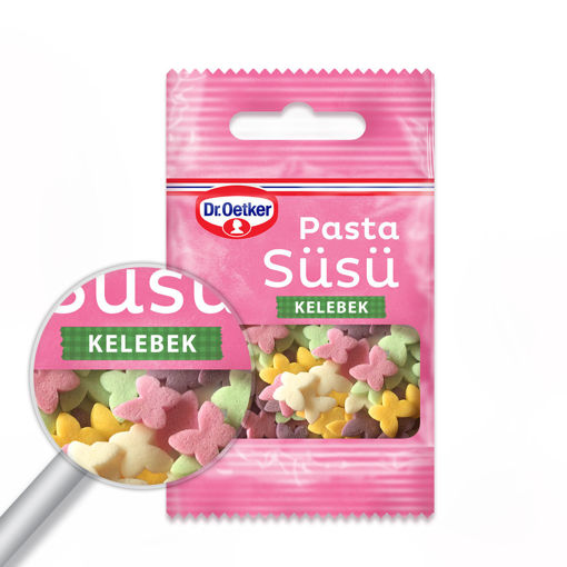 Dr.Oetker Kelebek Pasta Süsü 10 Gr nin resmi