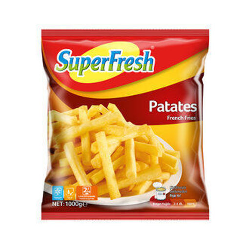 Superfresh Patates 1 Kg nin resmi