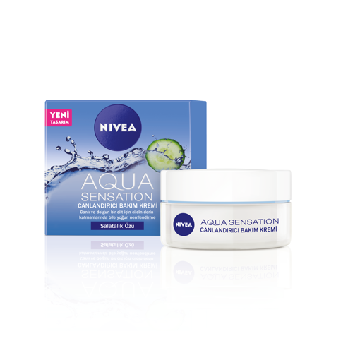 Nivea Aqua Sensation Canlandırıcı Yüz Bakım Kremi 50 ML nin resmi
