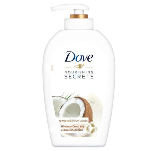 Dove Hindistan Cevizi Yağı&Badem Sütü Özü Nemlendirici Sıvı Sabun 450 Ml nin resmi