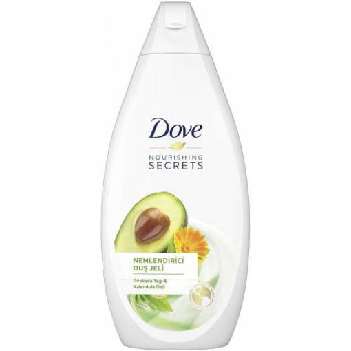 Dove Avokado Yağı&Kalendula Özü Duş Jeli 500 Ml nin resmi