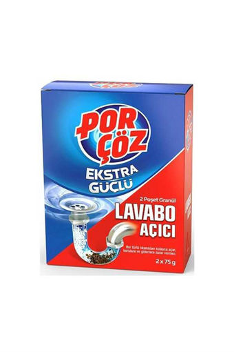 Porçöz Granül Lavabo Açıcı 2*50 Gr nin resmi