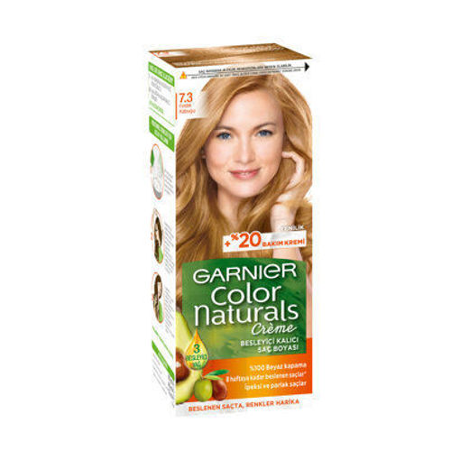 Garnier Color Naturals 7.3 Fındık Kabuğu Saç Boyası nin resmi