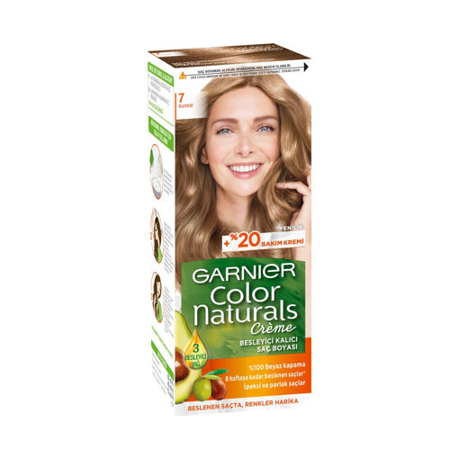 Garnier Color Naturals 7 Kumral Saç Boyası nin resmi