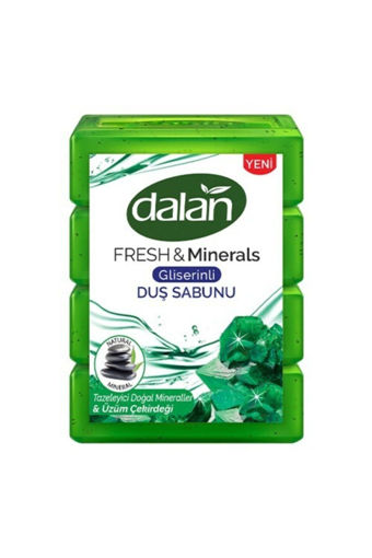 Dalan Fresh&Minerals Üzüm Çekirdeği Banyo Sabunu 4'lü 150 Gr nin resmi