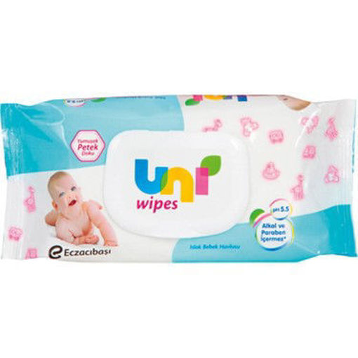 Uni Wipes Islak Mendil 52'li nin resmi