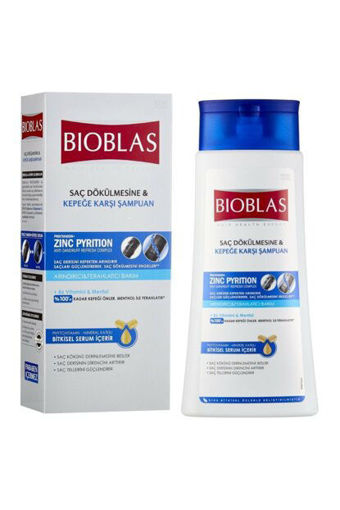 Bioblas Saç Dökülmesine&Kepeğe Karşı Etkili Şampuan 360 Ml nin resmi