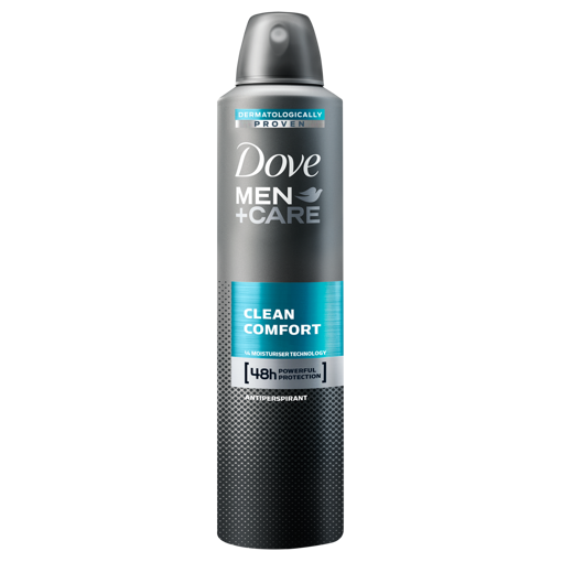 Dove Men +Care Clean Comfort Sprey Deodorant nin resmi