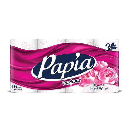 Papia Parfümlü 3 Katlı Tuvalet Kağıdı 16'lı nin resmi