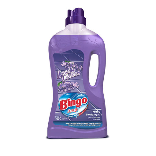 Bingo Fresh Lavanta Çiçekleri Yüzey Temizleyici 1 Lt nin resmi