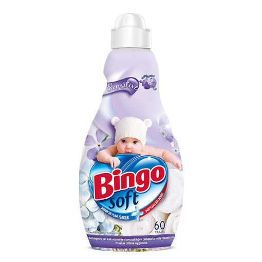 Bingo Soft Sensitive Konsantre Yumuşatıcı 60 Yıkama 1440 Ml nin resmi