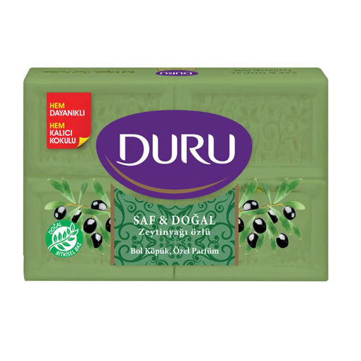 Duru Natural Olive Zeytinyağı Özlü Banyo Sabunu 4'lü 150 Gr nin resmi