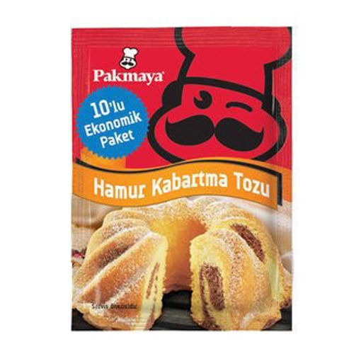 Pakmaya Hamur Kabartma Tozu 10'lu nin resmi