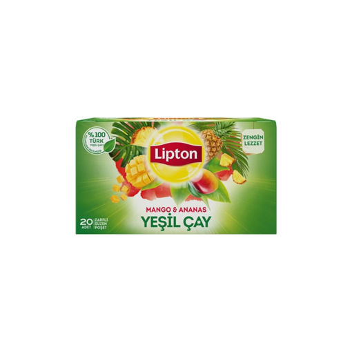Lipton Mango&Ananas Yeşil Çay 20'li nin resmi