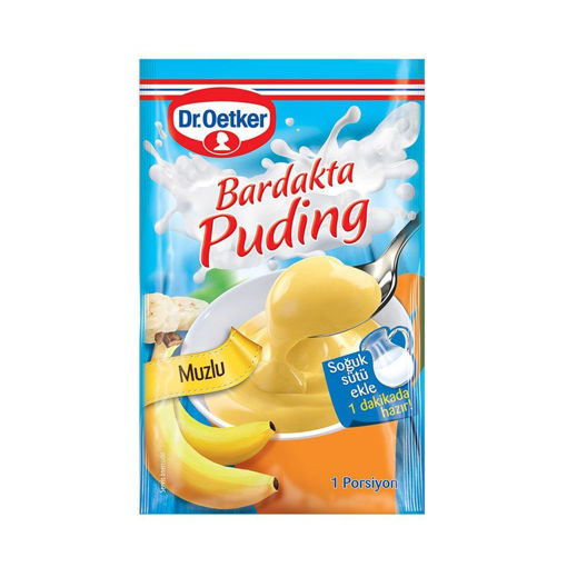 Dr. Oetker Bardakta Muzlu Puding 30 Gr nin resmi
