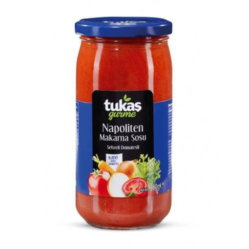 Tukaş Napoliten Makarna Sosu 360 Gr nin resmi