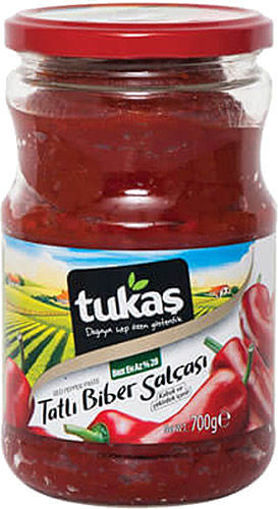 Tukaş Biber Salçası 700 Gr nin resmi