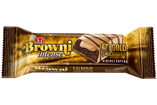 Eti Browni Intense Gold Beyaz Krema Dolgulu Kek 48 Gr nin resmi