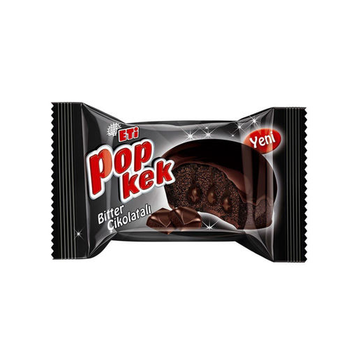 Eti Popkek Bitter Çikolatalı Kek 55 Gr nin resmi