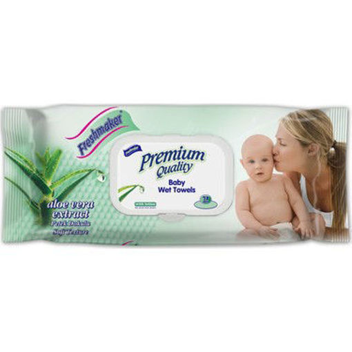 Freshmaker Premium Bebek Islak Havlu nin resmi