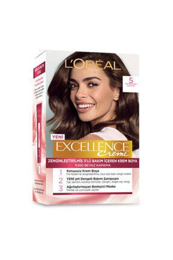 L'Oreal Paris Excellence Creme Kahve 5 Saç Boyası nin resmi