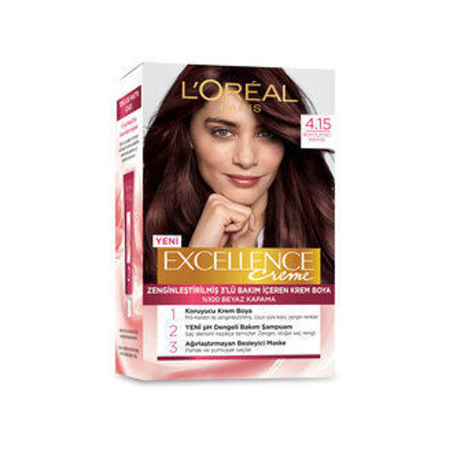 L'Oreal Paris Excellence Creme Türk Kahvesi 4.15 Saç Boyası nin resmi