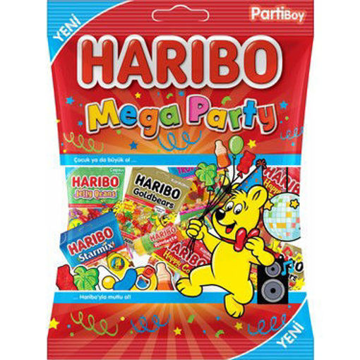 Haribo Mega Party Yumuşak Şeker 200 Gr nin resmi