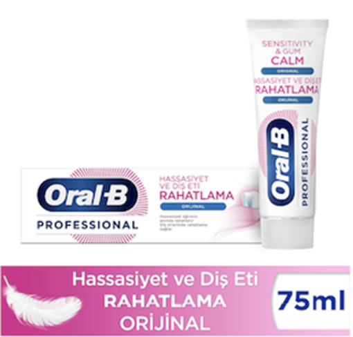 Oral-B Professional Hassasiyet ve Diş Eti Rahatlama Orijinal Diş Macunu 75 Ml nin resmi