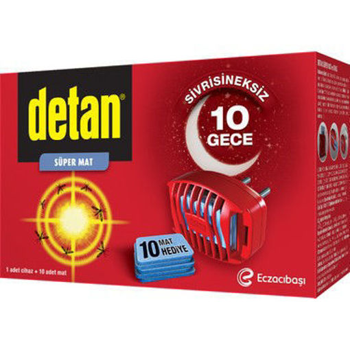 Detan Süper Mat Cihaz + 10 Yedek Sinek Kovucu nin resmi