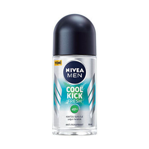 Nivea Men Cool Kick Fresh Erkek Roll-On Deodorant 50 Ml nin resmi