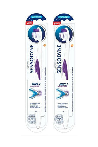 Sensodyne Hızlı Rahatlama Yumuşak Diş Fırçası 1+1 nin resmi
