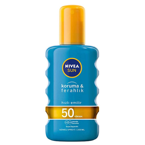 Nivea Sun Koruma ve Ferahlık Spf 50+ 200 Ml nin resmi