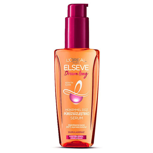 L'Oréal Paris Elseve Dream Long Mükemmel Düz Pürüzsüzleştirici Serum 100 Ml nin resmi