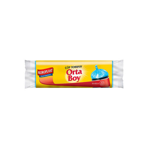 Koroplast Güçlü Orta Boy Çöp Torbası nin resmi