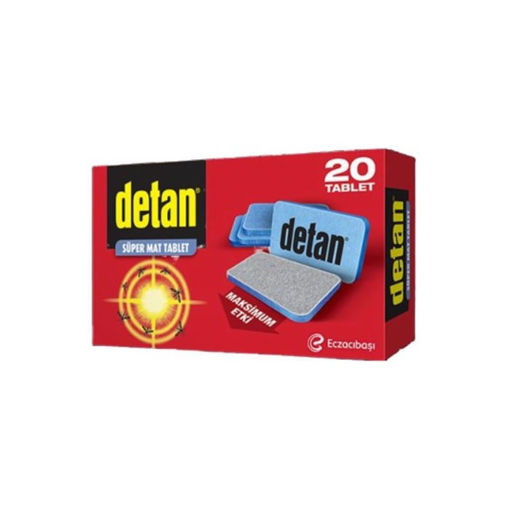 Detan Sinek Kovucu Süper Mat Tablet 20 Gece nin resmi
