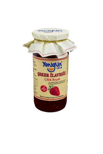 Yenigün Şeker İlavesiz Çilek Reçeli 290 Gr nin resmi