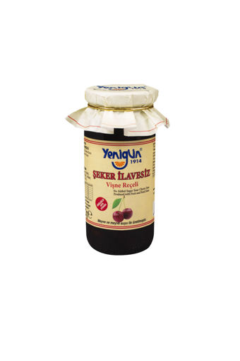 Yenigün Şeker İlavesiz Vişne Reçeli 290 Gr nin resmi