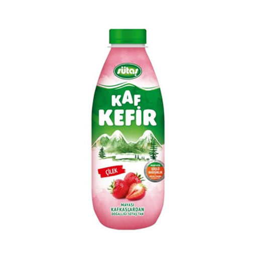 Sütaş Kaf Kefir Çilek 1 Lt nin resmi