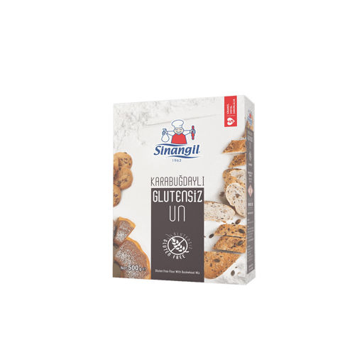 Sinangil Karabuğdaylı Glutensiz Un 500 Gr nin resmi
