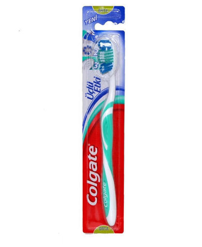 Colgate Üçlü Etki Orta Sertlikte Diş Fırçası nin resmi