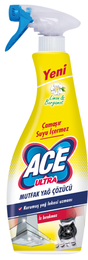 Ace Ultra Mutfak Yağ Çözücü Sprey 700 Ml nin resmi