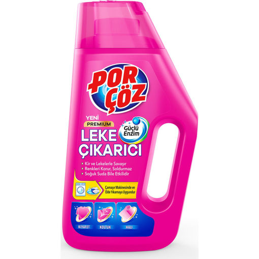 Porçöz Ekstra Güçlü Leke Çıkarıcı 1 Lt nin resmi