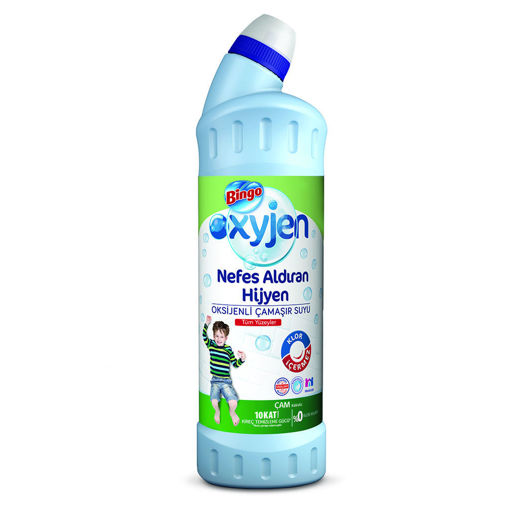 Bingo Oksijen Çam Kokulu Çamaşır Suyu 750 Ml nin resmi